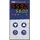 Jumo Quantrol LC100 Temperaturregler L, J, T, K, E, N, S, R, Pt100, Pt1000, KTY Relais 3 A 48 mm x 48 mm
