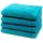 Handtuch 50 x 100 cm petrol 4 St.