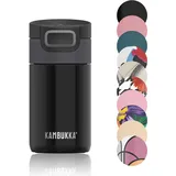 Kambukka Etna 300ml Thermosflasche - Pitch Black - One Size
