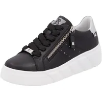 Rieker sport RIEKER Schnürschuhe in schwarz/perlmutt/schwarz | Gr.: 41
