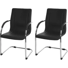 MCW Perm Freischwinger Schwarz