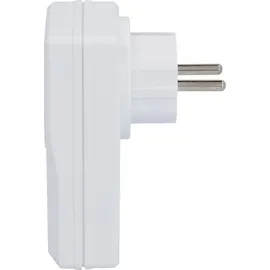 Unitec Funkfernschalterset Indoor mit Selbstlernfunktion, Funksteckdosen Set, 3 Steckdosen+ 1 Fernbedienung, weiß