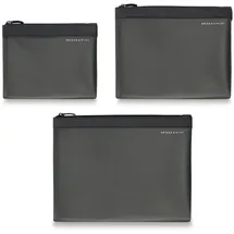 Briggs & Riley Travel Essentials Black 3, Tasche, 3-teiliges Set, Schwarz 3, Pouch, 3 pc. Set, Reiseutensilien