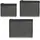 Briggs & Riley Travel Essentials Black 3, Tasche, 3-teiliges Set, Schwarz 3, Pouch, 3 pc. Set, Reiseutensilien