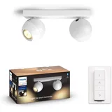 Philips Hue White Ambiance Buckram Doppelspot