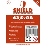 happyshops Shield 1 - 100 Super Premium Kartenhüllen 63,5 x 88 mm