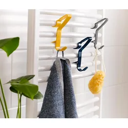 Tchibo - 3 Clip-Haken - blau