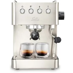 Solis Siebträger Kaffeemaschine Gran Gusto, 58 mm Siebträger, 15 Bar