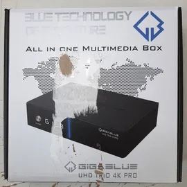 GiGaBlue UHD Trio 4K PRO - Combo Tuner, W-LAN 1200Mbps