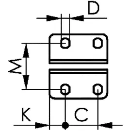 AMF Senkrechtspanner 6800 Größe 0