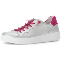 Gabor Sneaker Low Silber/Pink Damen 40