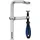 PROMAT Ganzstahlschraubzwinge Spann-W.600mm A.120mm 3-k-griff