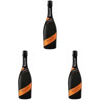 Mionetto Prosecco DOC Treviso Brut Extra Dry (1 x 0,75 l) - Qualitäts-Schaumwein aus Italien, weich und harmonisch, extra trocken, ideal als Aperitif oder zu Antipasti (Packung mit 3)