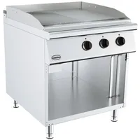 CombiSteel Grillplatte 900 El. Gerillt/G glatt