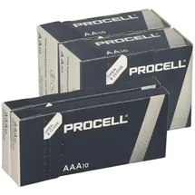 Duracell 40x Procell Batterien 20x AA MN1500 Mignon + 20x AAA MN2400 Micro
