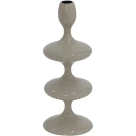 Mirrors and More Kerzenhalter Laureen Metall Grau