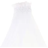 babybay Himmel Stoff Weiß / Grau