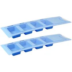 2 Medikamenten-Dispenser Blau