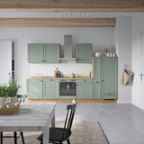 Nobilia Küchenzeile Cascada premium 330 cm grün