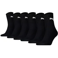 Puma Tennissocken 6er Pack Schwarz/Weiß 39-42