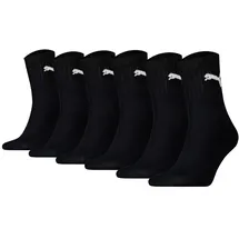 Puma Tennissocken 6er Pack Schwarz/Weiß 39-42