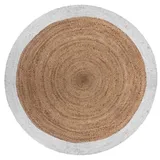 ATMOSPHERA CREATEUR D'INTERIEUR KURS Jute White Edge D120