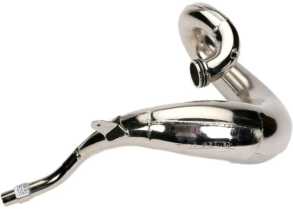 Fmf Gold Series Fatty Pipe Nickel Plated Steel Kx250 92-93/kdx250 91-94 Auspuffkrümmer - Silver - One Size