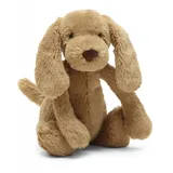 Jellycat Bashful Toffee Puppy Small, braun (FBA_BASS6TPUS)