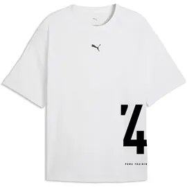 Puma Graphics Oversized Trainingsshirt weiß S