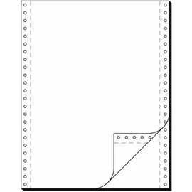 Sigel Drucker- und Kopierpapier Endlospapier A4 hoch 2-fach, 60 g/qm weiß 1.000 Blatt