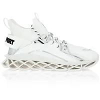 Plein Sport Herren Halbschuhe Tiger Weiß 39