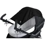 AltaBeBe Sonnensegel Lifeline mit UV Schutz für Kinderwagen/Buggys, schwarz
