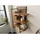 MASSIVMOEBEL24.DE Wandregal 90 x 40 x 120 cm Beige