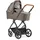Gesslein FX4 Soft+ mit Aufsatz STYLE, Baby Erstausstattung (leichtes Kinderwagen Set Liege- und Babyschalenadapter