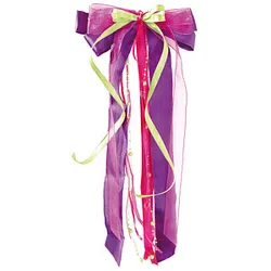 Nestler Tradition in Emotion Geschenk-Schleifen für Schultüten mattiert lila/pink