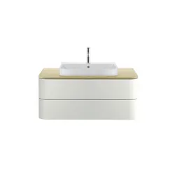 Duravit WTU HappyD2+ wandh.,408x1000x55 2Schubkästen,nordic weiß seidenm.f.ASB