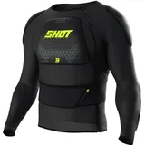 Shot Airlight Protektorenjacke Schwarz/Gelb M
