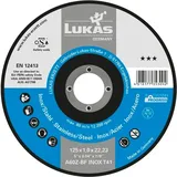 Lukas-Erzett T41 125x1,6x22,23 A46Z-BF AT007237V9802 Trennscheiben-Set 125mm 50St.