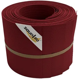 zaunzu® Sichtschutz Delux-R Einzelstreifen 255 x 10 cm Bordeauxrot