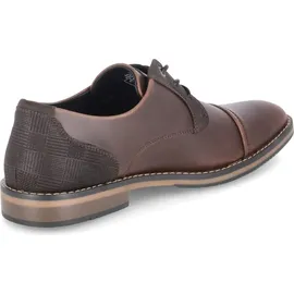 BULLBOXER Herren Halbschuhe Businessschuhe Braun Synthetik Größe:43 - Braun