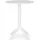 Idimex Gartentisch Ø 60 x 76 cm Weiß