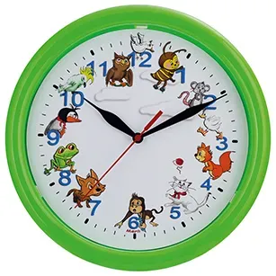 Kinderwanduhr Tiere