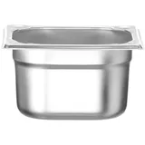 HENDI GN-Behälter Kitchen Line GN1/6 mit 1,6 Liter aus Edelstahl