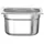 HENDI GN-Behälter Kitchen Line GN1/6 mit 1,6 Liter aus Edelstahl