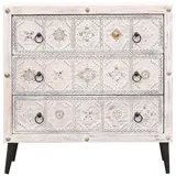 Marrakesch Orient & Mediterran Interior Vaqui Kommode Weiß