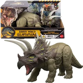 Jurassic World WILD ROAR Triceratops 31 cm Mehrfarbig