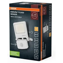 Osram Außenstrahler Aluminium 16,8 cm inkl. Bewegungsmelder weiß