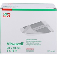 B2B Medical GmbH VLIWAZELL Saugkompressen 20x40 cm steril