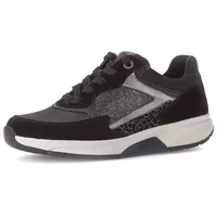 Gabor rollingsoft Sneaker low in schwarz | Gr.: 42