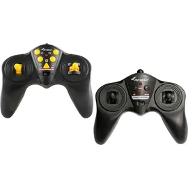 AMEWI RC-Auto 2-in-1 Tieflader/Bagger-Set G836E/G041E 6CH RTR gelb (22673)